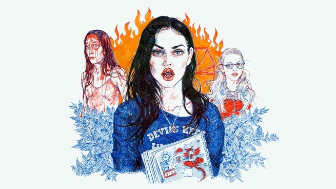 Letters from "Jennifer's body" and "Carrie"